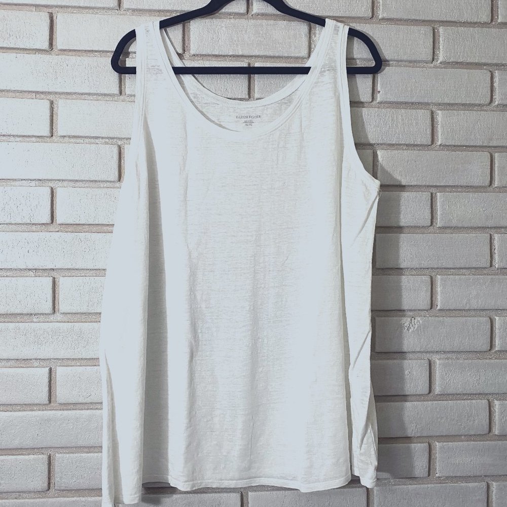 EILEEN FISHER Organic Linen Cotton Tank